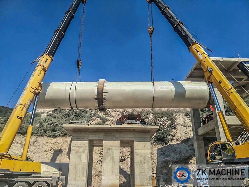 800T/D-Aktive Kalk-Produktionslinie mit Feldinstallation und Kundendienst