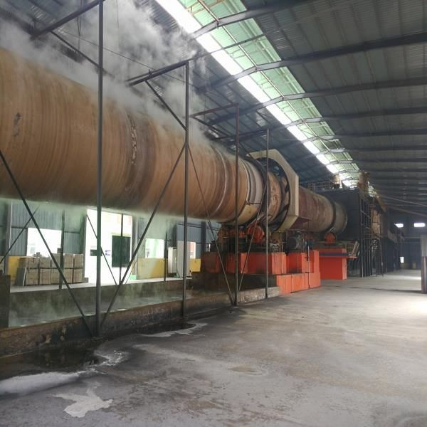 Industrie-Rotationsöfen für die Kalzinierung von Zinkrückständen Rotationsöfen Modell 3,5x70m Steuerungssystem