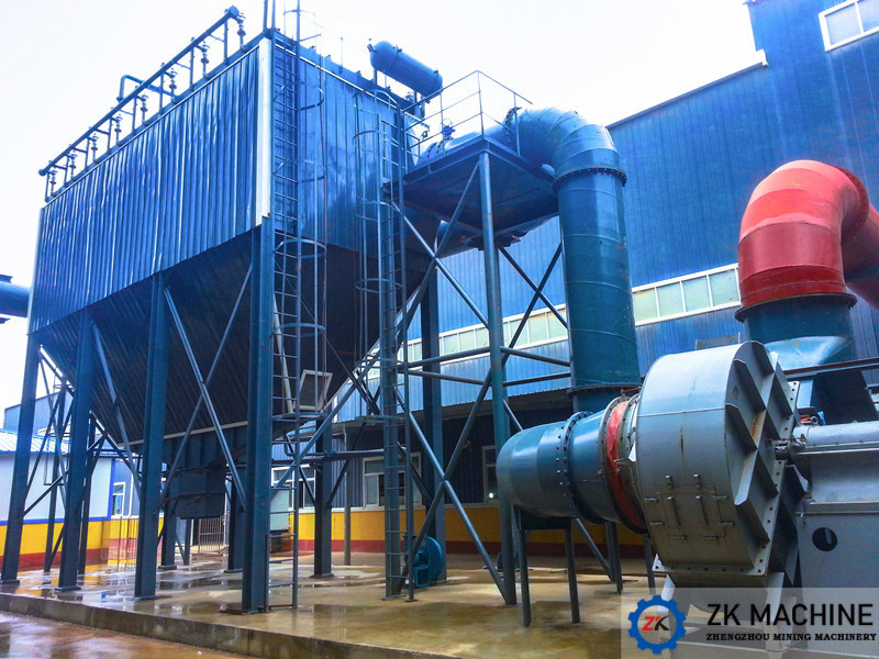 AC Motor PPC-Serie Jet Pulse Bag Filter mit 93-496m2 Filtrationsfläche für die industrielle Staubsammlung