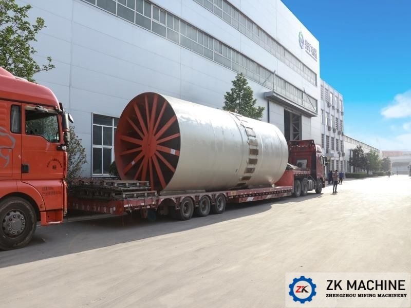 2-46 t/h Industrie-Rotationstrockner mit SPS-Steuerungssystem für Mineralientrocknen
