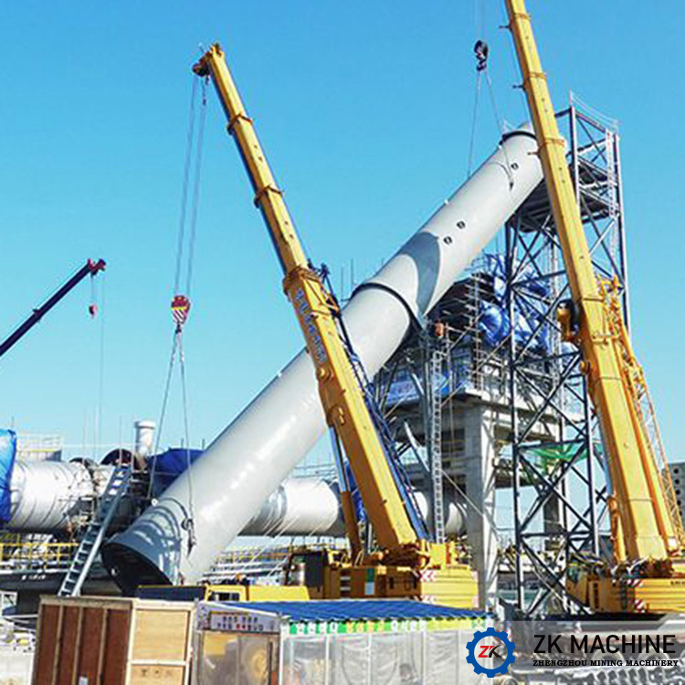 150m Kiln Aktive Kalk Produktionslinie Zuckerrüben Rückstand Schlammbehandlung zu produzieren