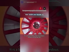 Hochwertige Müllverbrennungsanlage für kommunale Abfälle, Rotationsöfenverbrennungsanlage 2.0-34 T/h