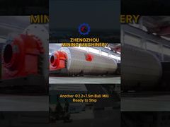 Mini-Zement-Überlauf-Kugelmühle mit einstellbarer Spannung mit ISO-CE-Zertifizierung Demo